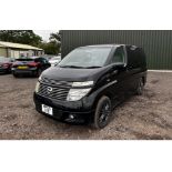 7-SEATER ELEGANCE: 3.5L PETROL NISSAN ELGRAND MINIBUS ( NO VAT ON HAMMER)