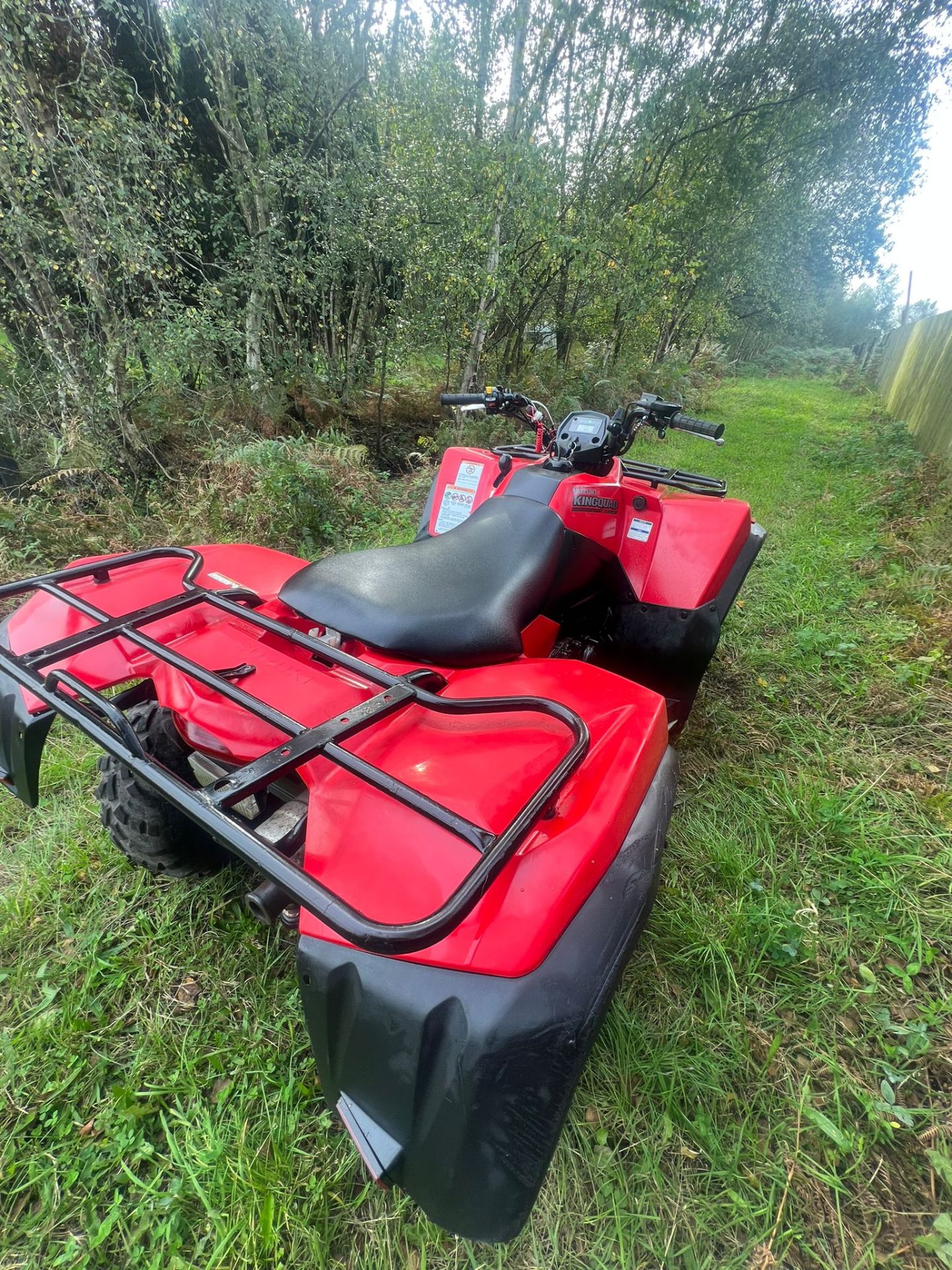 HONDA TRX 420 FM2 POWER-STEERING 2017 2X4 4X4 ELECTRIC START - Image 2 of 15