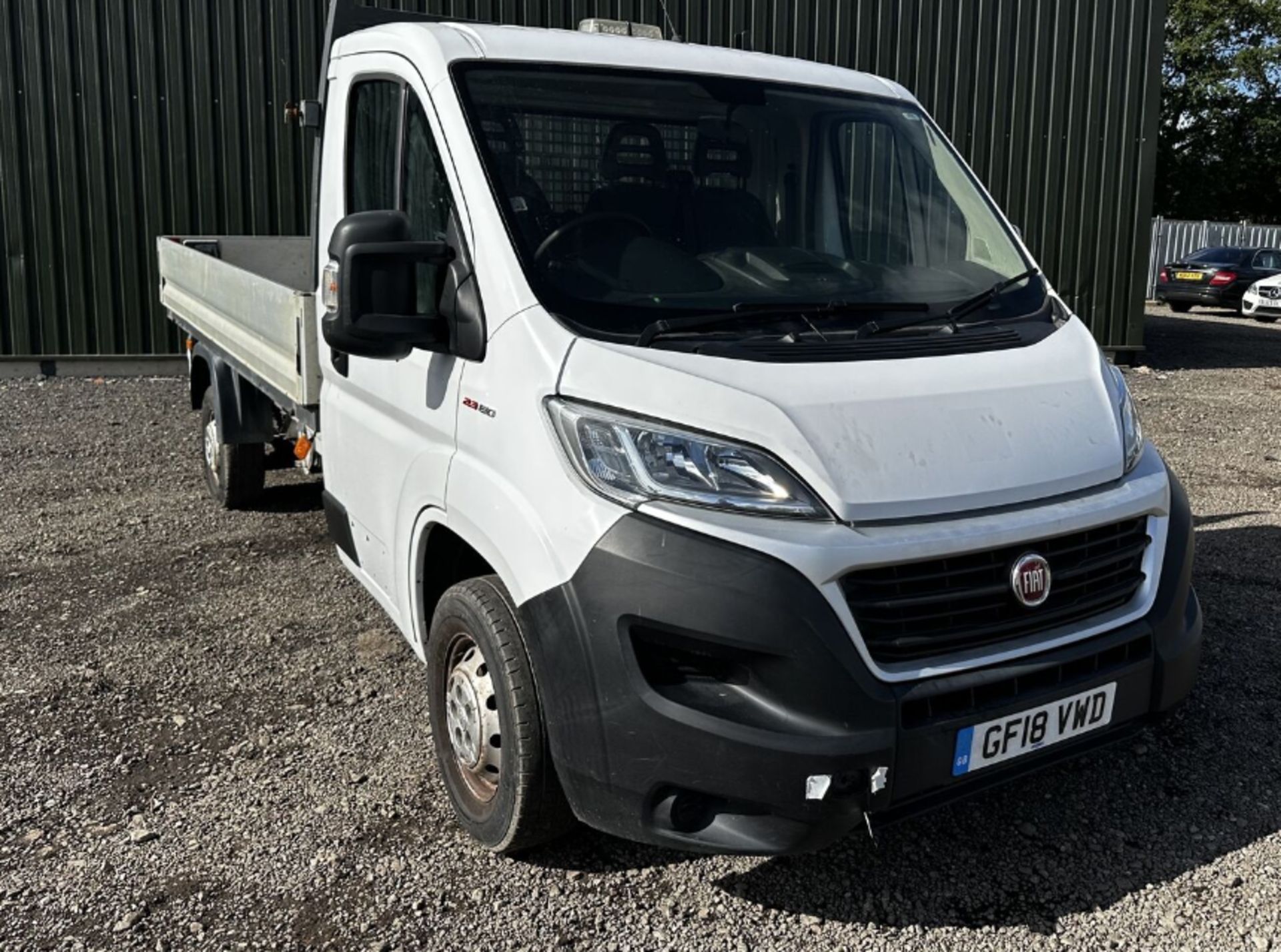 2018 FIAT DUCATO MAXI MWB: EURO 6 DROPSIDE FLAT BED WORKHORSE - NO VAT ON HAMMER