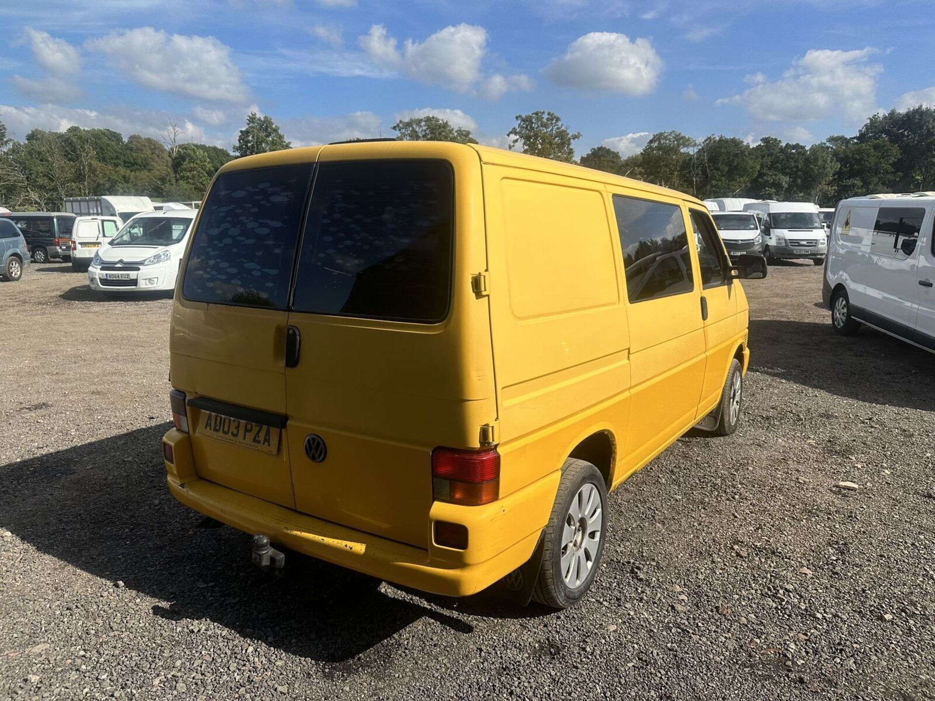 YELLOW POWERHOUSE: 2003 VOLKSWAGEN TRANSPORTER PANEL VAN- NO VAT IN HAMMER - Image 2 of 13