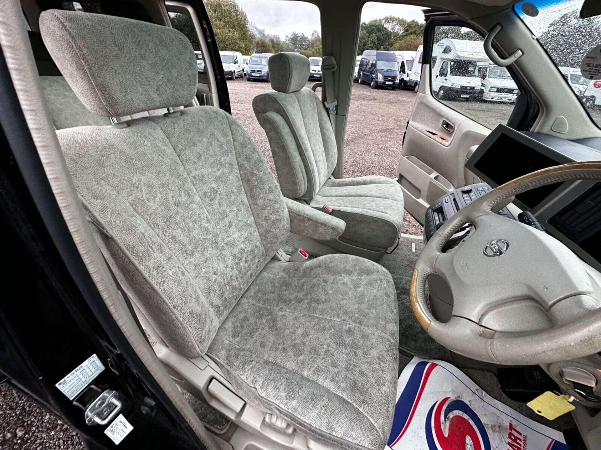 7-SEATER ELEGANCE: 3.5L PETROL NISSAN ELGRAND MINIBUS ( NO VAT ON HAMMER) - Image 20 of 20