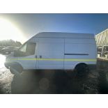 ROAD-READY WORKHORSE: '61 PLATE FORD TRANSIT T350 LWB HIGH ROOF - NO VAT ON HAMMER