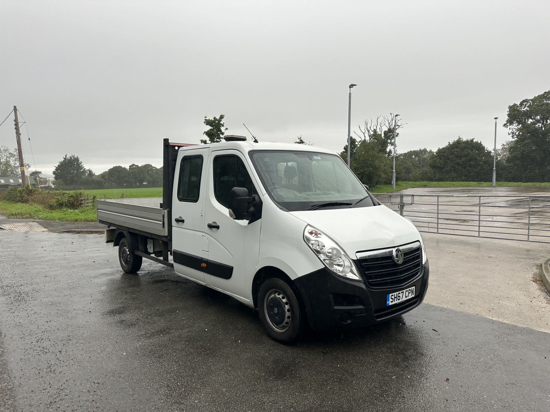 VAUXHALL MOVANO F3500- 2017- 24,100 MILES - DOUBLE CAB DROPSIDE - Image 2 of 5