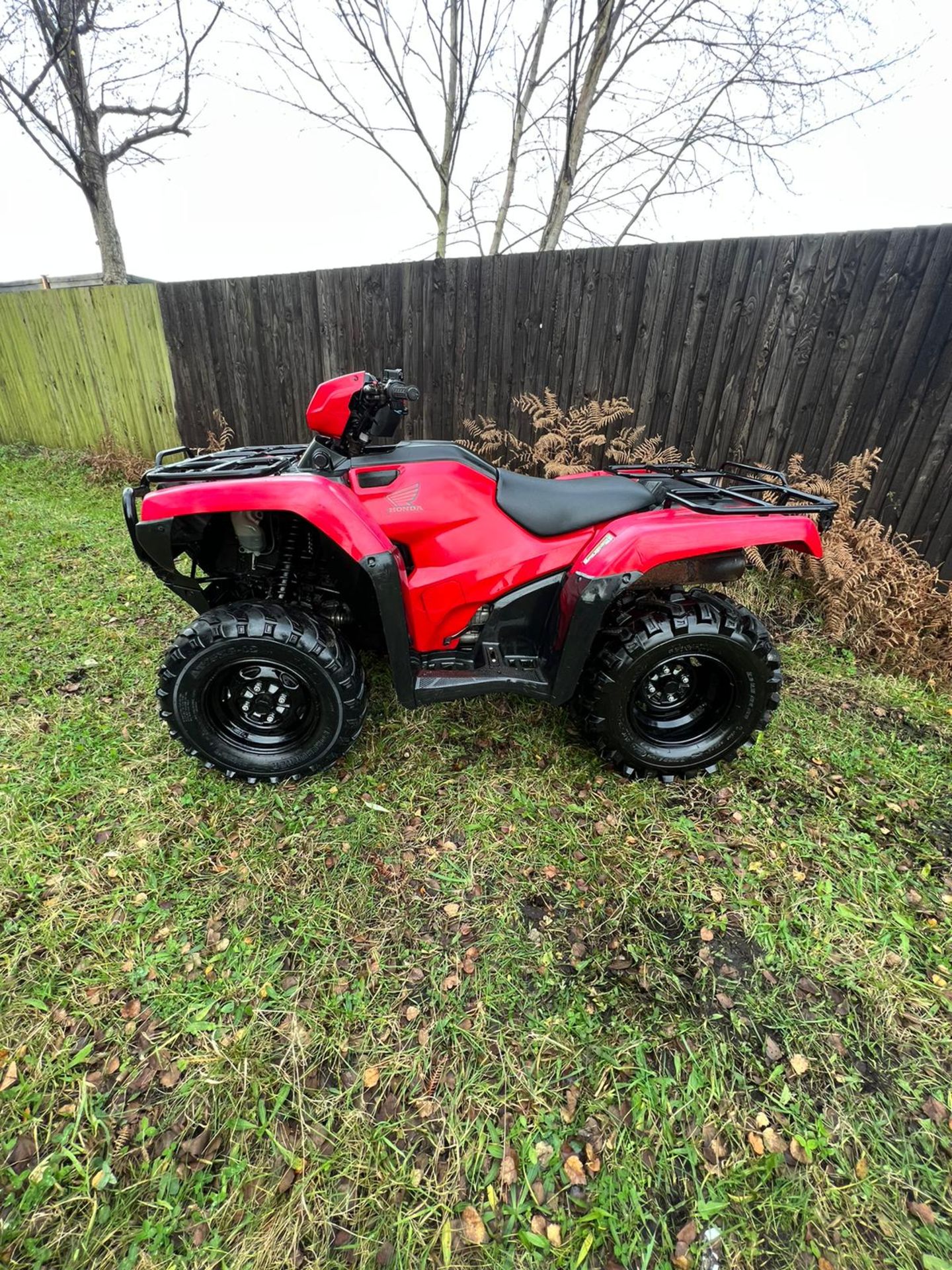 HONDA TRX 500 2X4 4X4 + DIFF LOCK LOW HOURS AND MILES START RUNS - Image 8 of 15