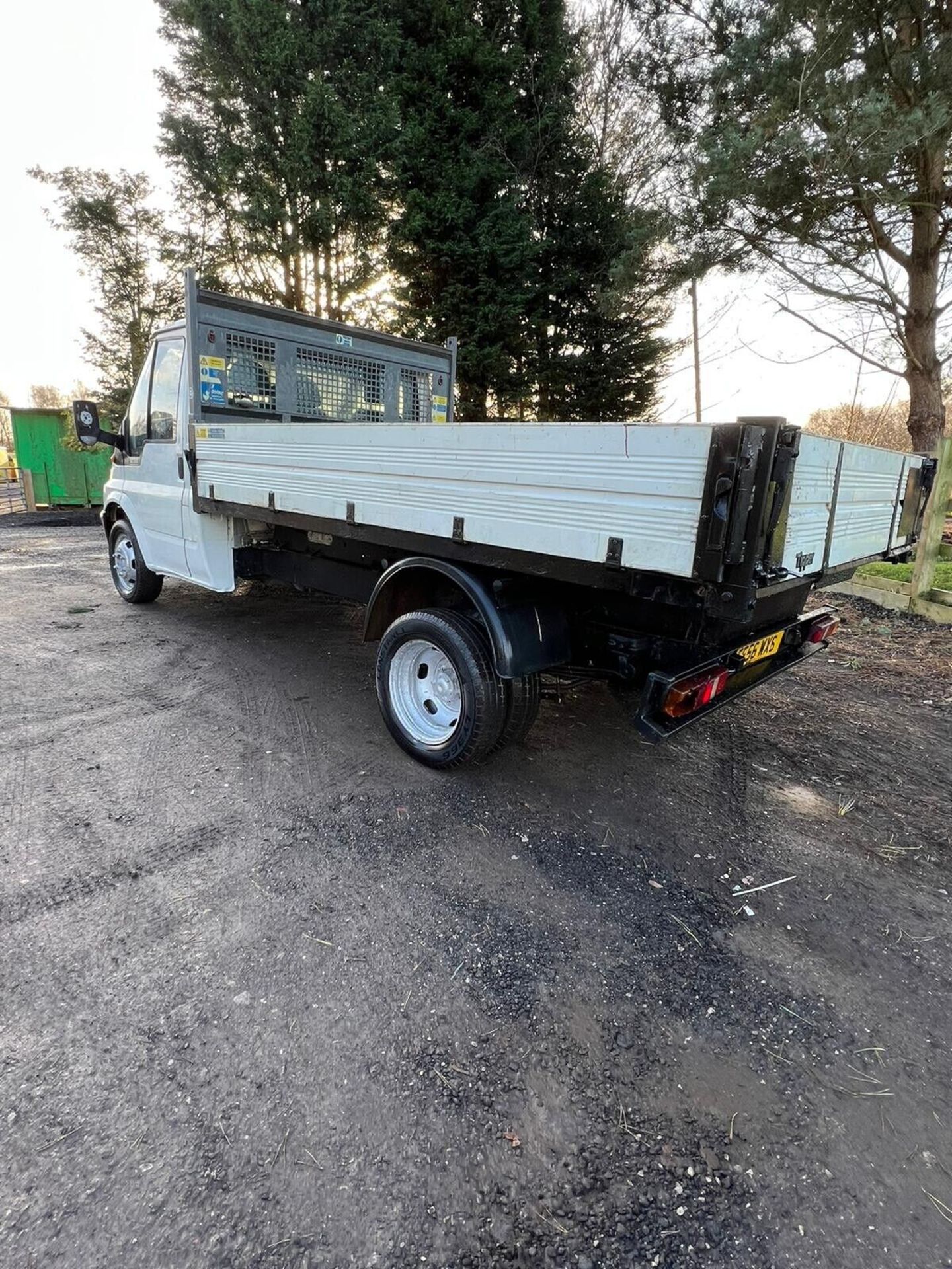 FORD TRANSIT TIPPER LORRY TWIN WHEEL TIPPING TRUCK LONG TEST MANUAL 120K 2006 - Image 11 of 14