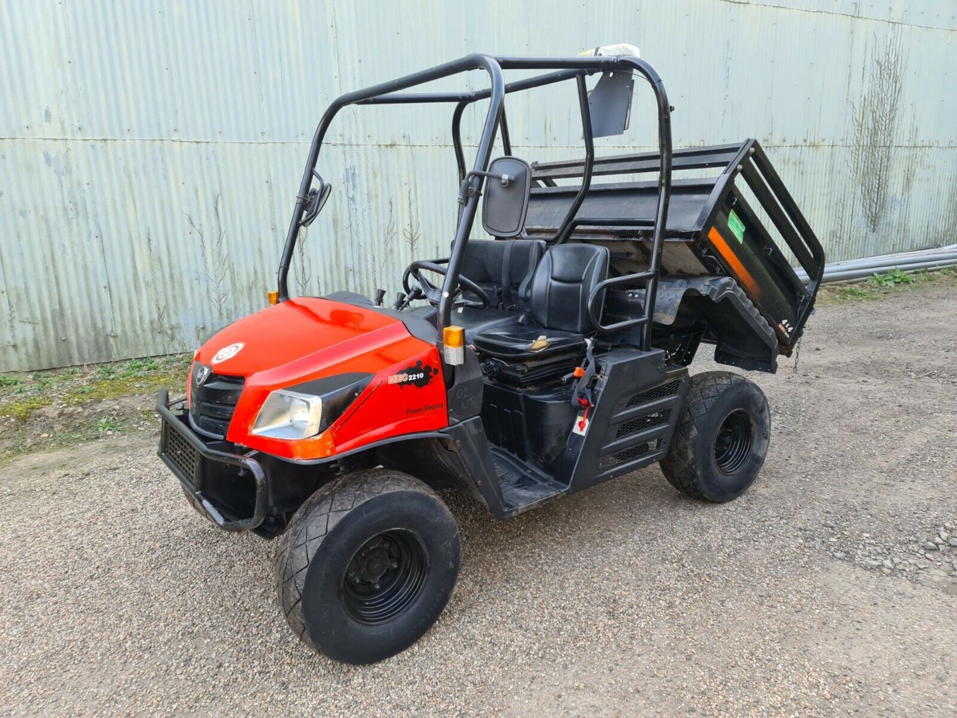 2016 KIOTI MEX 2210 DIESEL 4X4 HYDRAULIC TIP