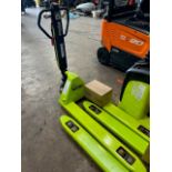 7 X BRAND NEW - PRAMAC AGILE PLUS ELECTRIC POWERED PALLET TRUCK - SEE DESCRIPTION