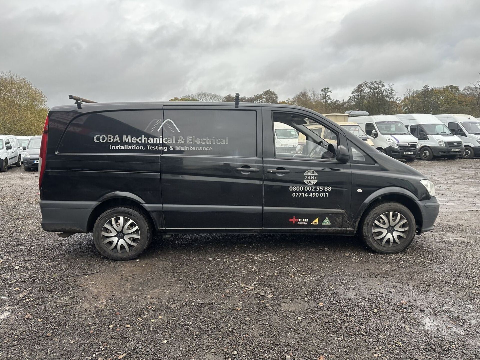 PRACTICAL EFFICIENCY: 2012 MERCEDES VITO LONG LWB - MOT JAN 2024 - (NO VAT ON HAMMER)