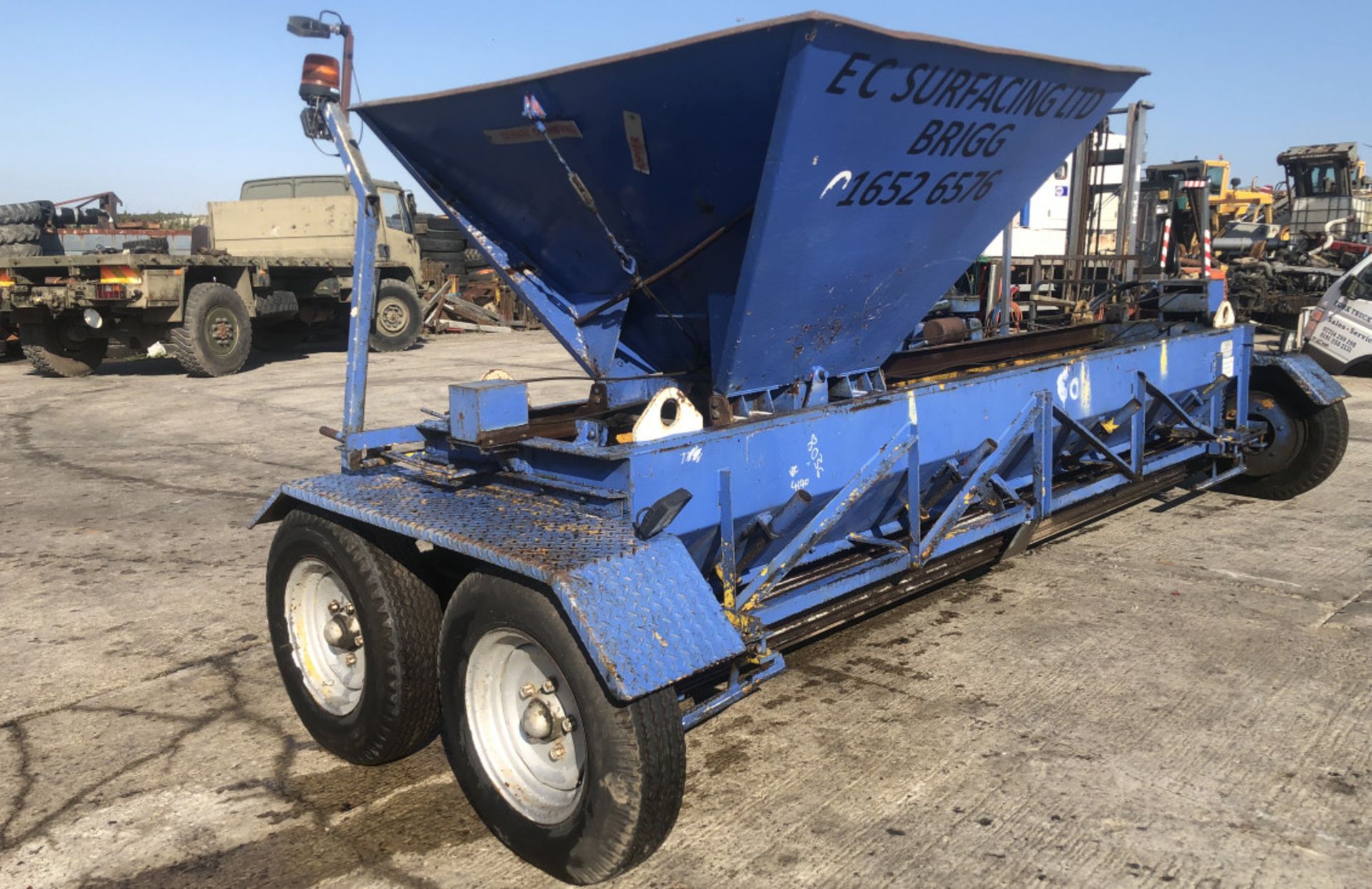 BISTOWS SELF PROPELLED CHIPPER SPREADER 14 FT