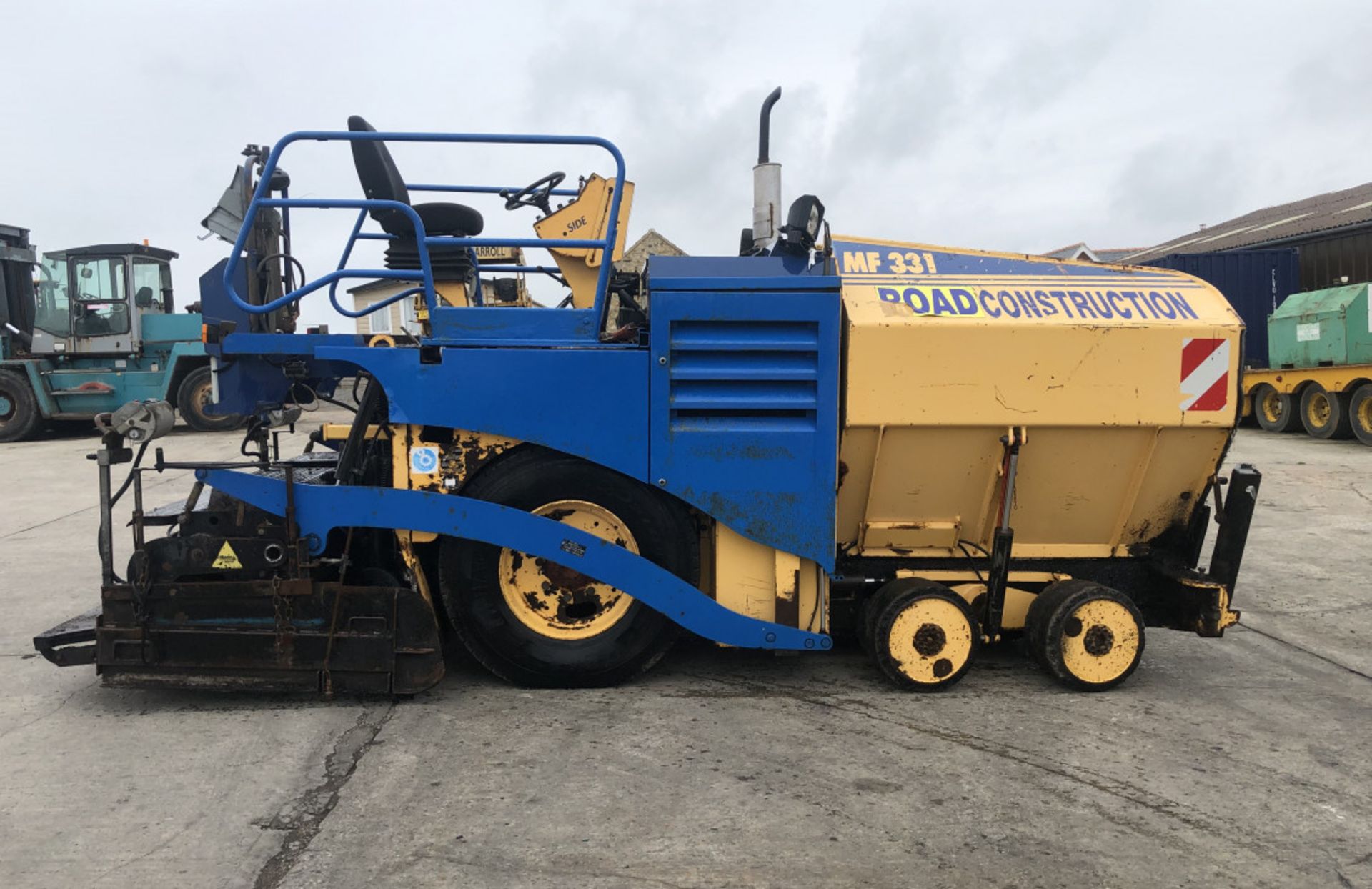 MARINI 331 ASPHALT TARMAC PAVER - Bild 10 aus 13