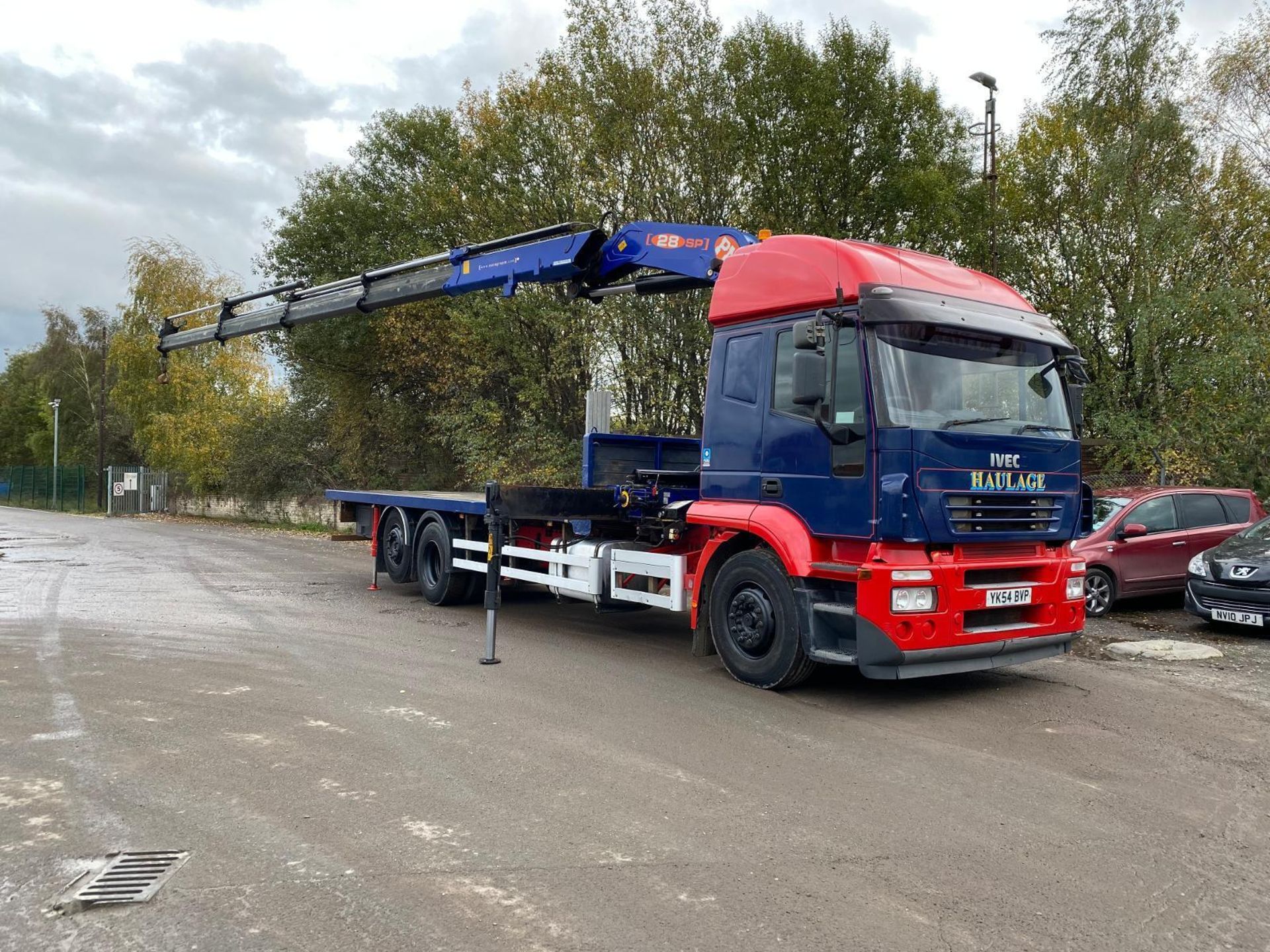 2004 54 IVECO STRALIS 26TON PM 28SP HIAB SLEEPER CAB