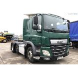 440 HP 2017 DAF 85 CF 6×2 TRACTOR UNIT