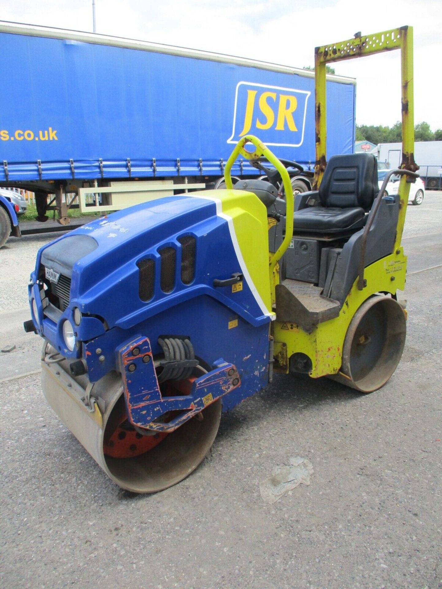 2014 HAMM HD8 VIBRATING ROLLER BOMAG 80 BENFORD TEREX 800 - Image 7 of 11