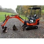 2011 KUBOTA KX016 MINI EXCAVATOR: RELIABLE WORKHORSE