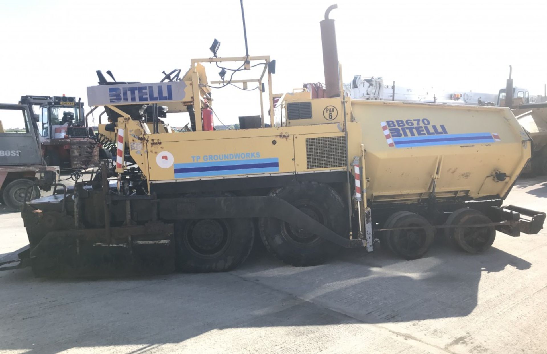 BITELLI BB670 ASPHALT TARMAC PAVER - Image 7 of 16