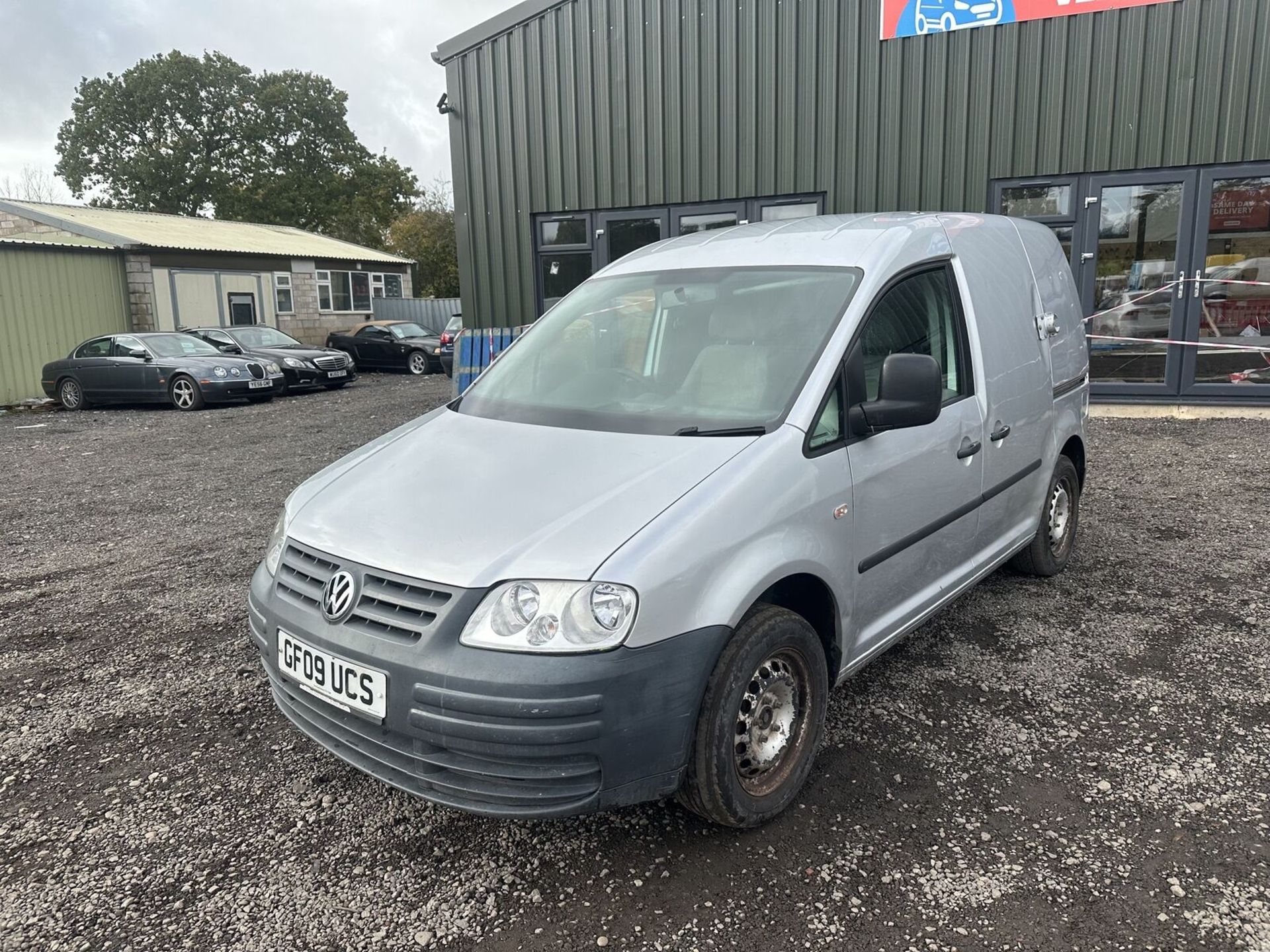 2009 VOLKSWAGEN CADDY C20 DIESEL: NO VAT ON HAMMER - Image 9 of 14