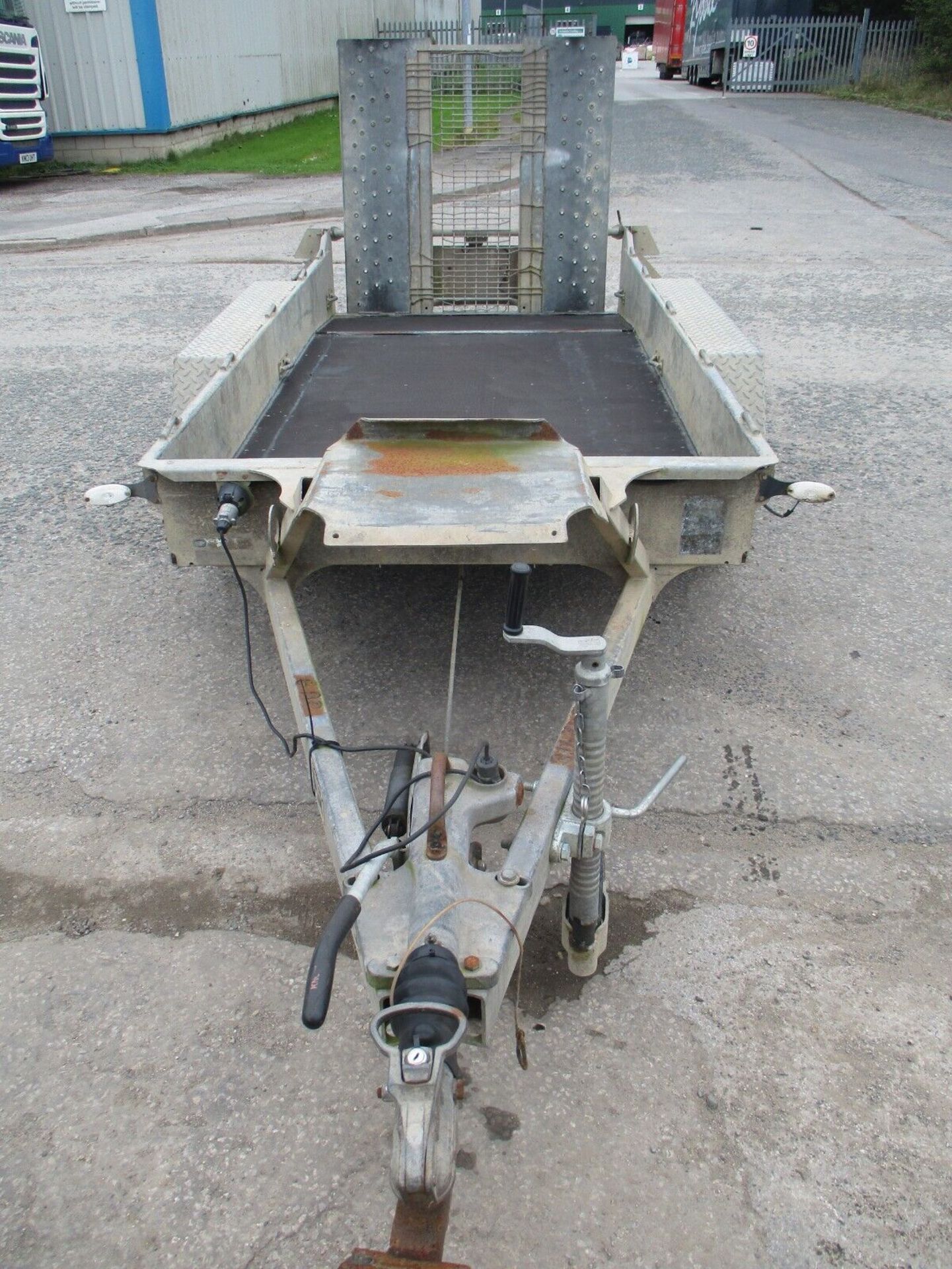 IFOR WILLIAMS GH94BT: SECURE BALL HITCH TRAILER - Image 6 of 9