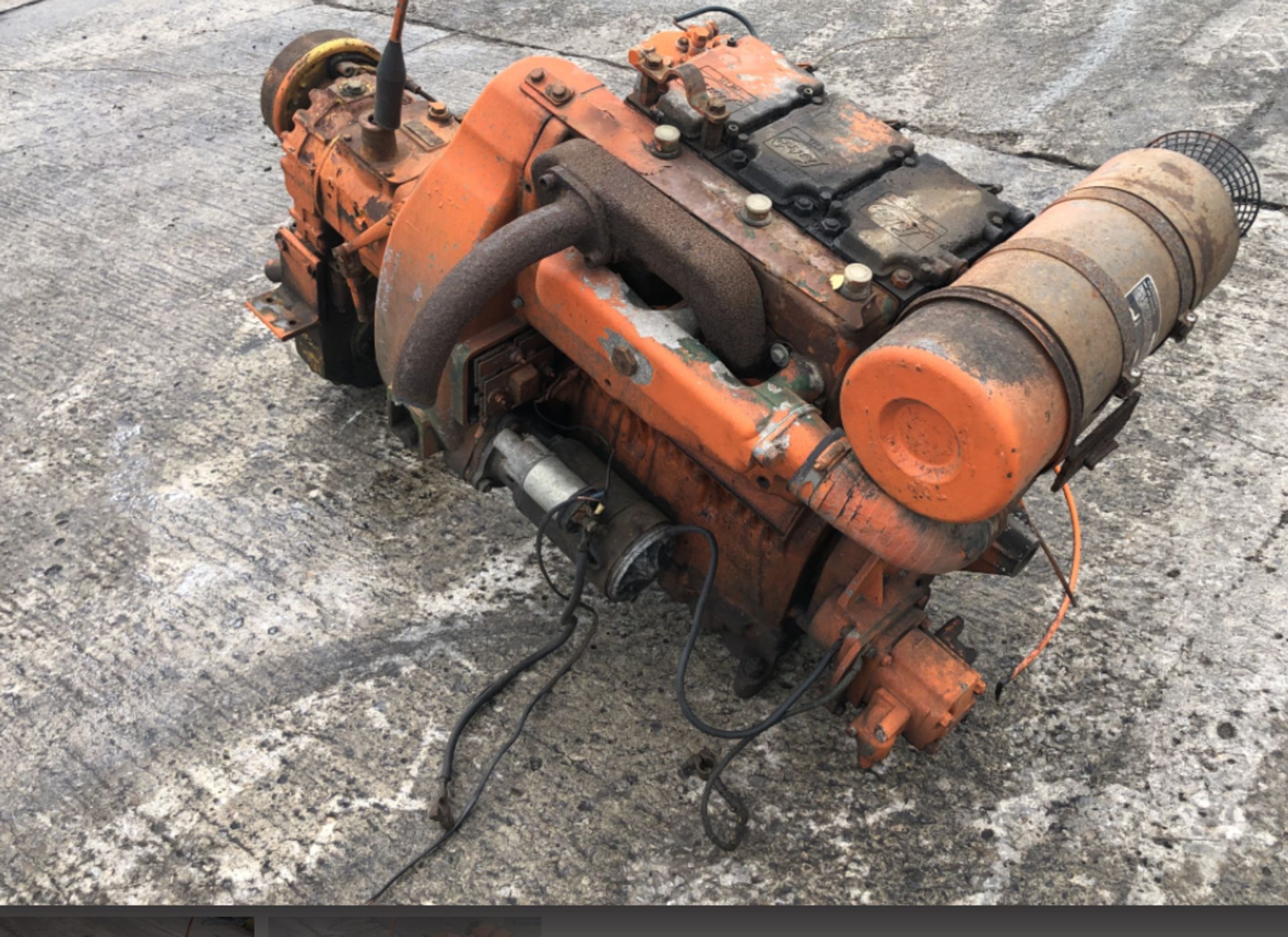 LISTER TR3 ENGINE AND GEAR BOX