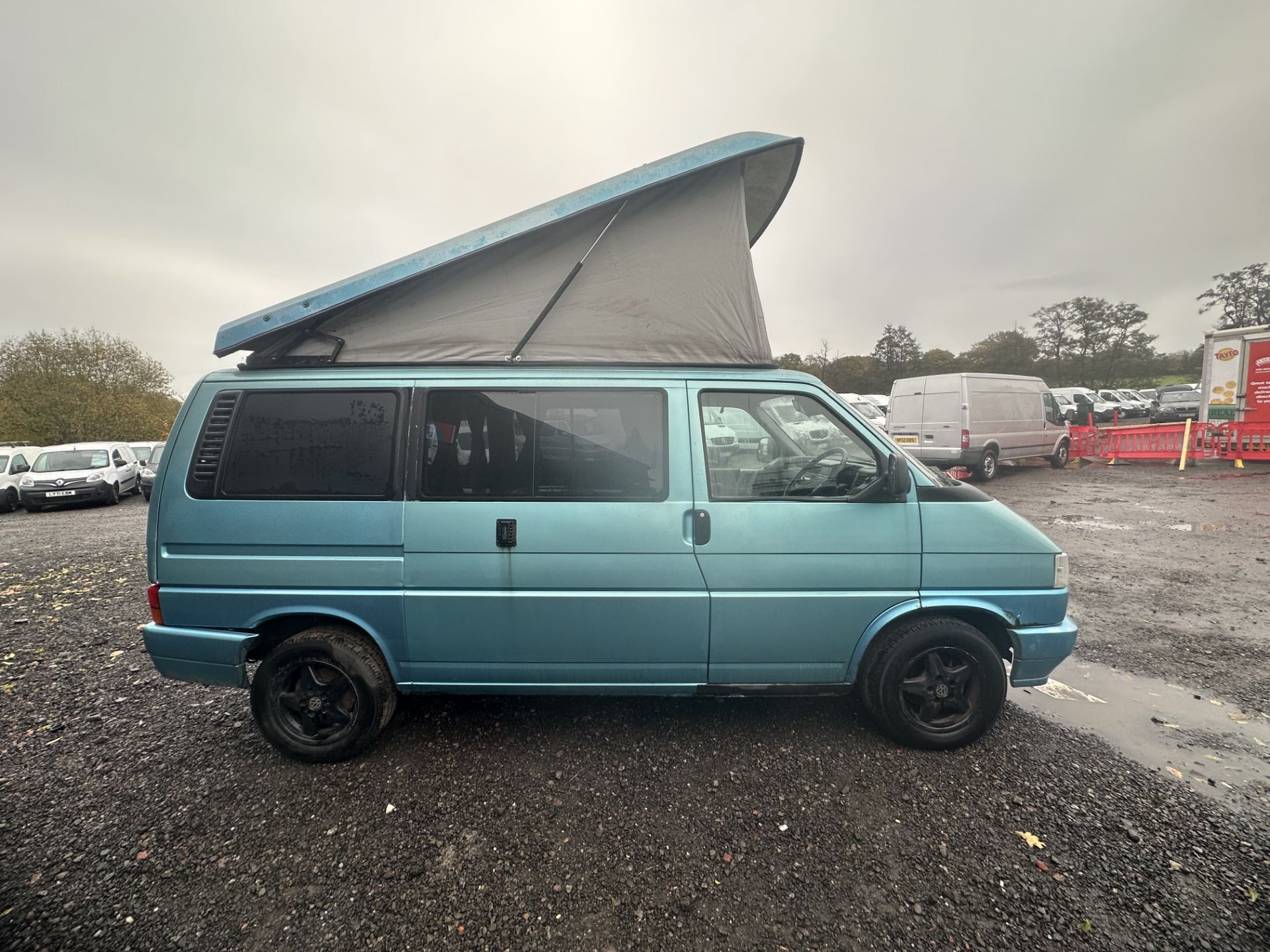 VINTAGE WANDERLUST: '95 VW TRANSPORTER T4 POP TOP - ADVENTURE AWAITS - NO VAT ON HAMMER