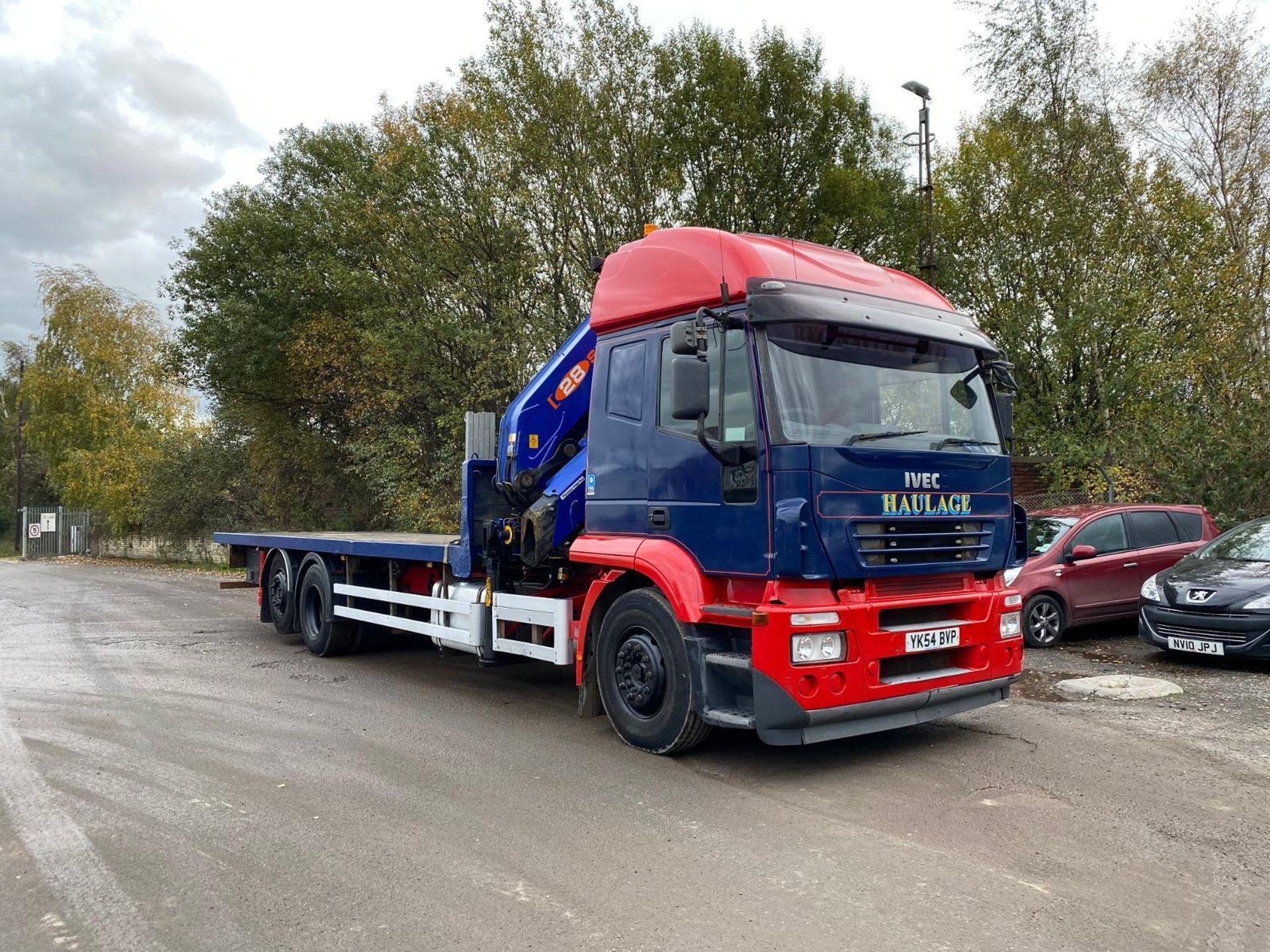 2004 54 IVECO STRALIS 26TON PM 28SP HIAB SLEEPER CAB - Image 3 of 12