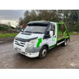 2007 FORD TRANSIT SKIP TRUCK