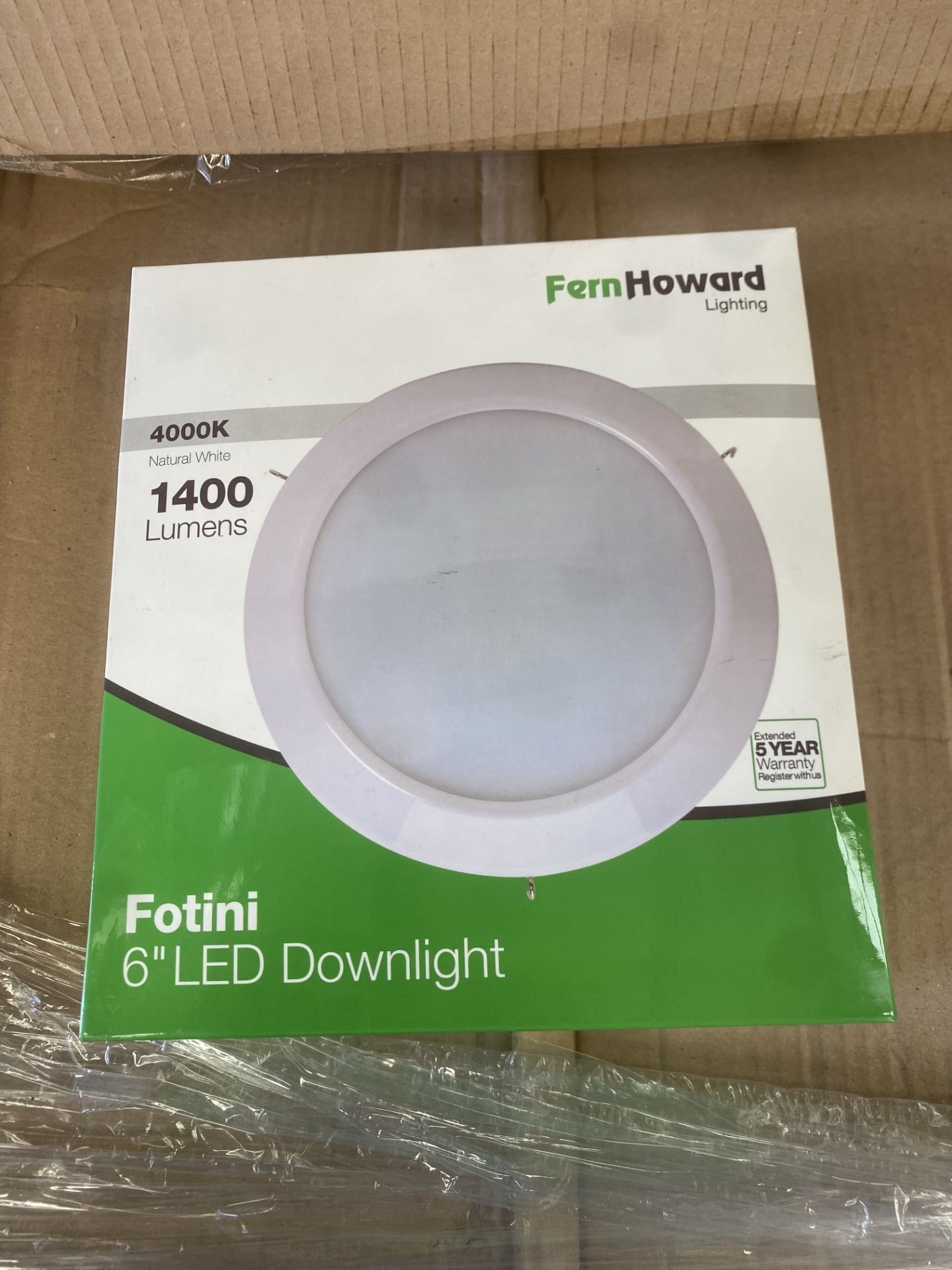 36 X 6 INCH LED DOWNLIGHT 4000K TRADE VALUE £505