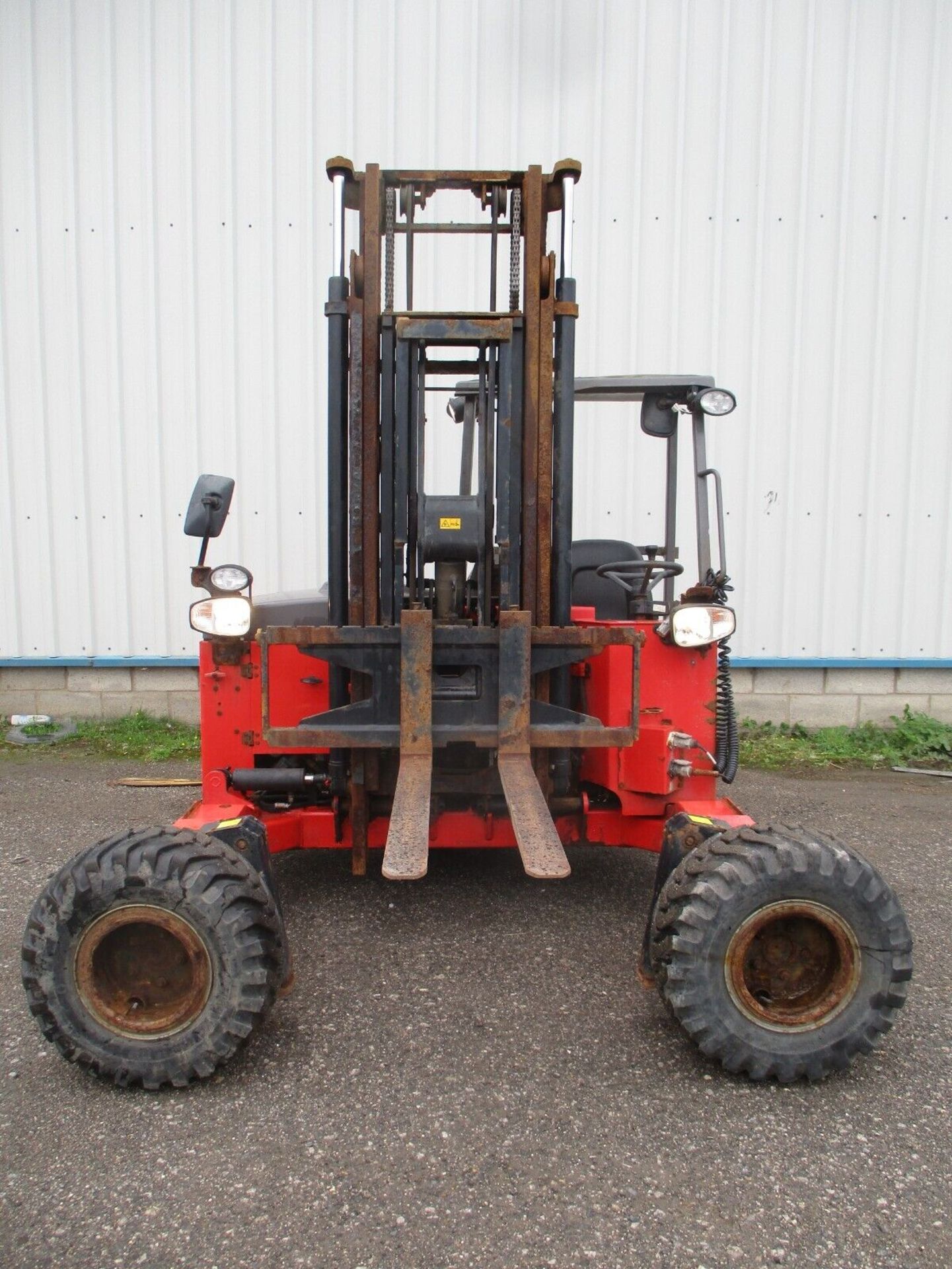 2016 MANITOU KUBOTA DIESEL ENGINE TMM25 4W FORKLIFT