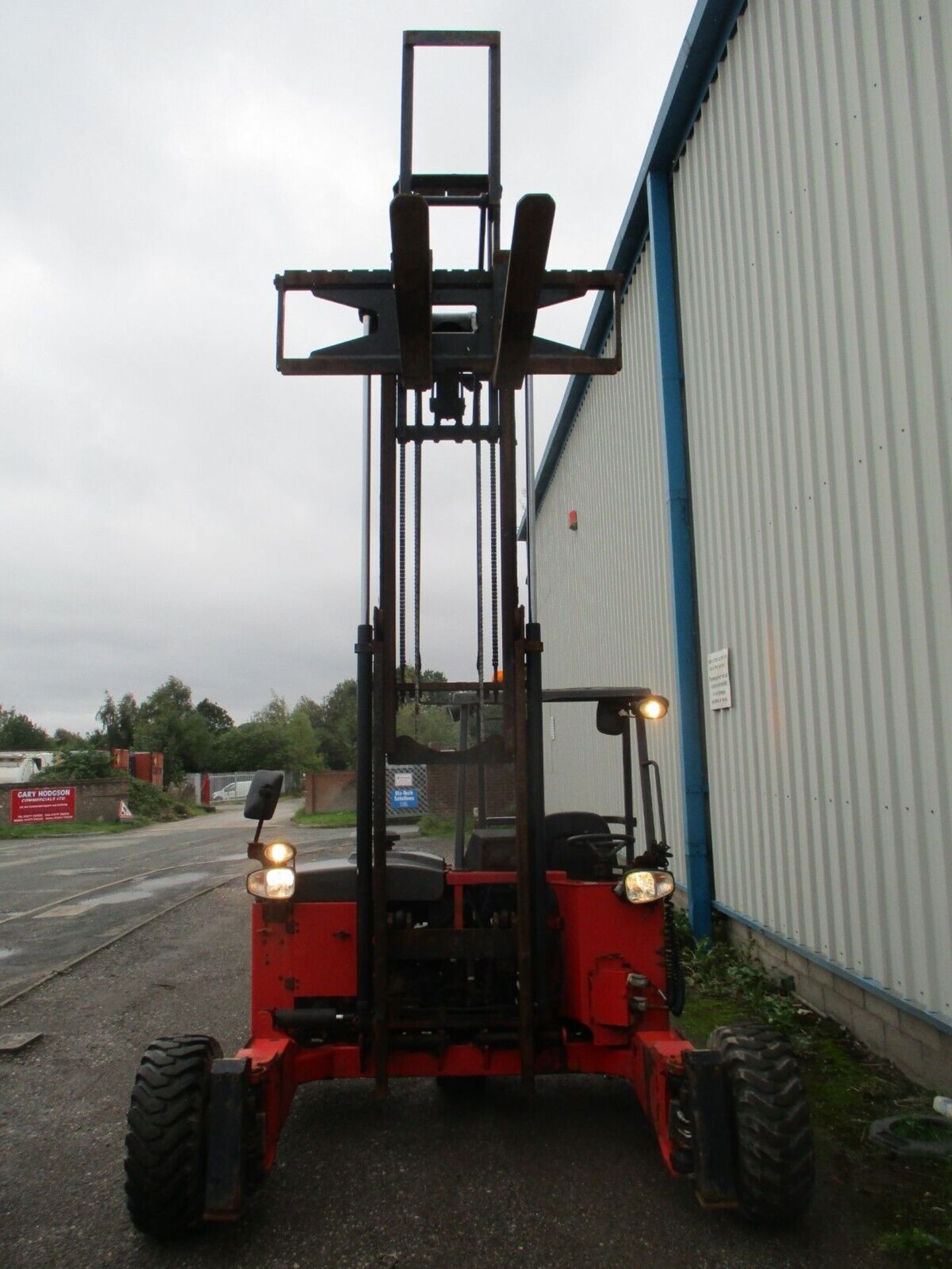 2016 MANITOU KUBOTA DIESEL ENGINE TMM25 4W FORKLIFT - Image 9 of 18