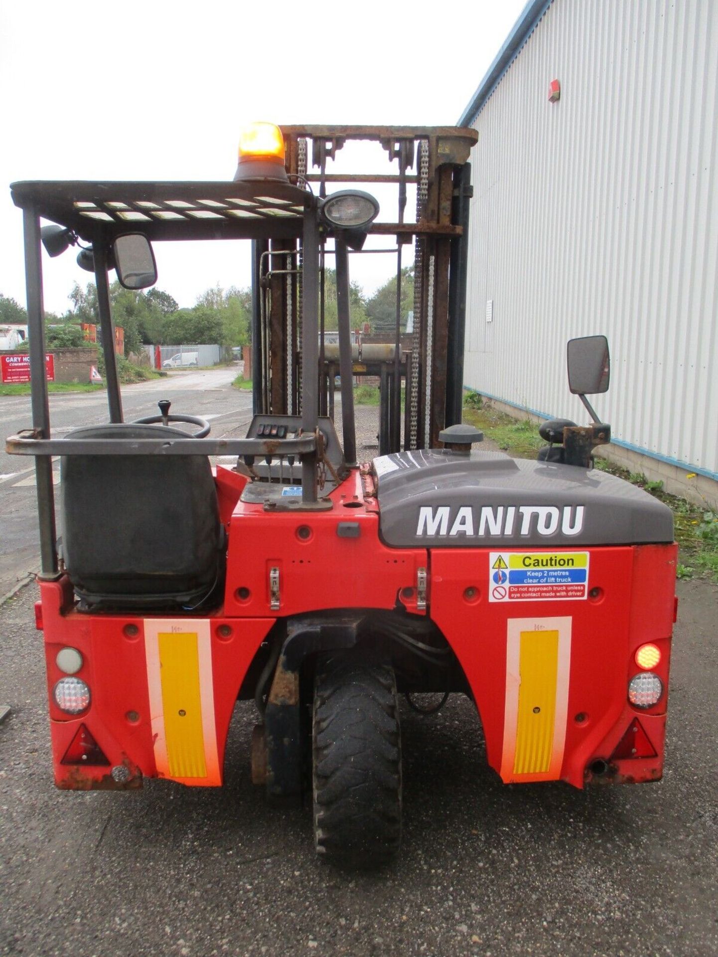 2016 MANITOU KUBOTA DIESEL ENGINE TMM25 4W FORKLIFT - Image 17 of 18