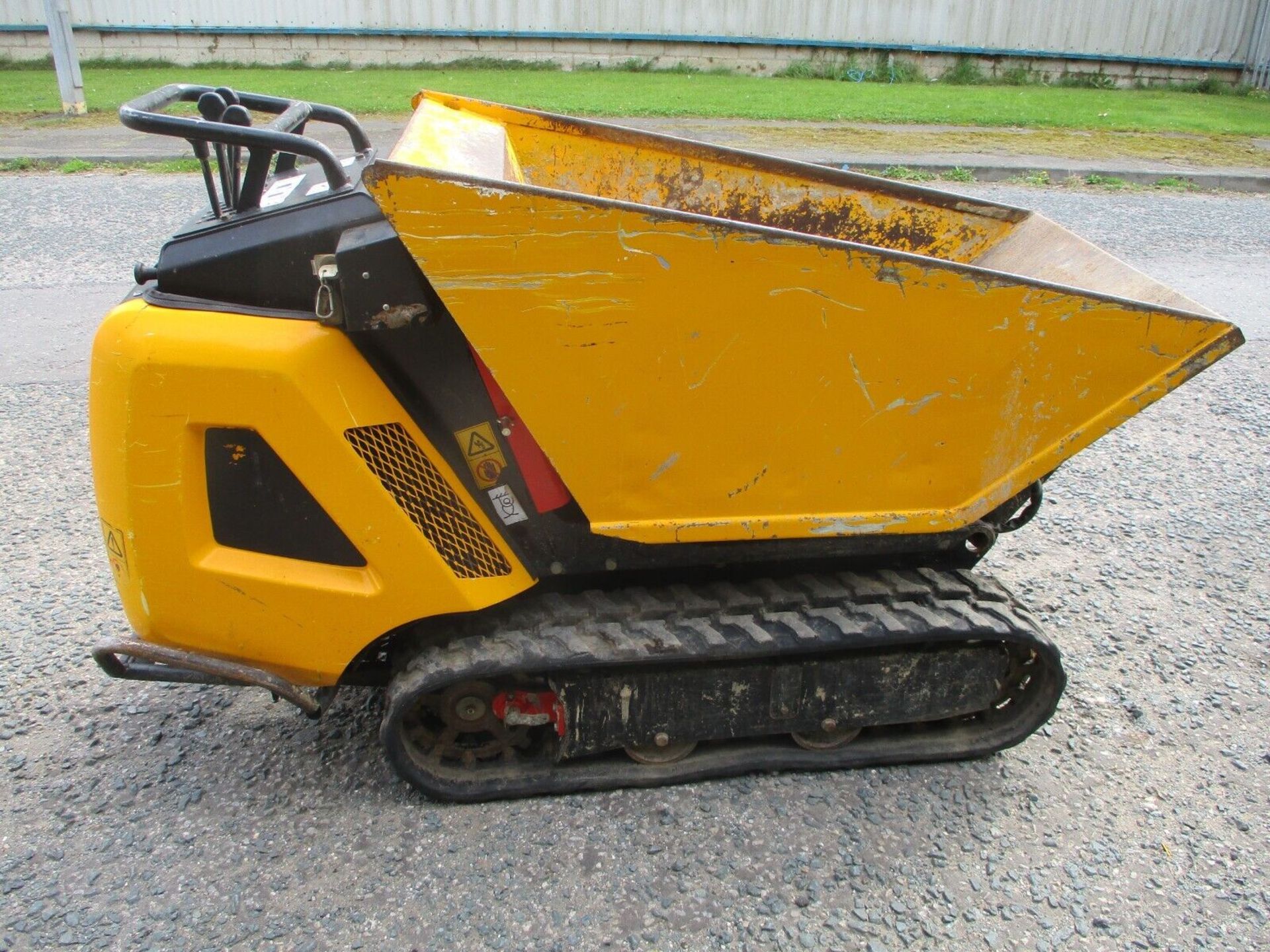 JCB HTD-5 HI HIGH TIP SKIP DUMPER TRACK TRACKED DUMPSTER