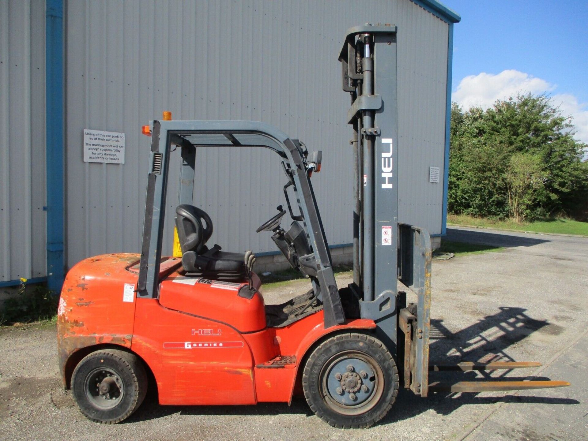 2012 HELI FD30G FORKLIFT. 3 TON LIFT - Image 6 of 14