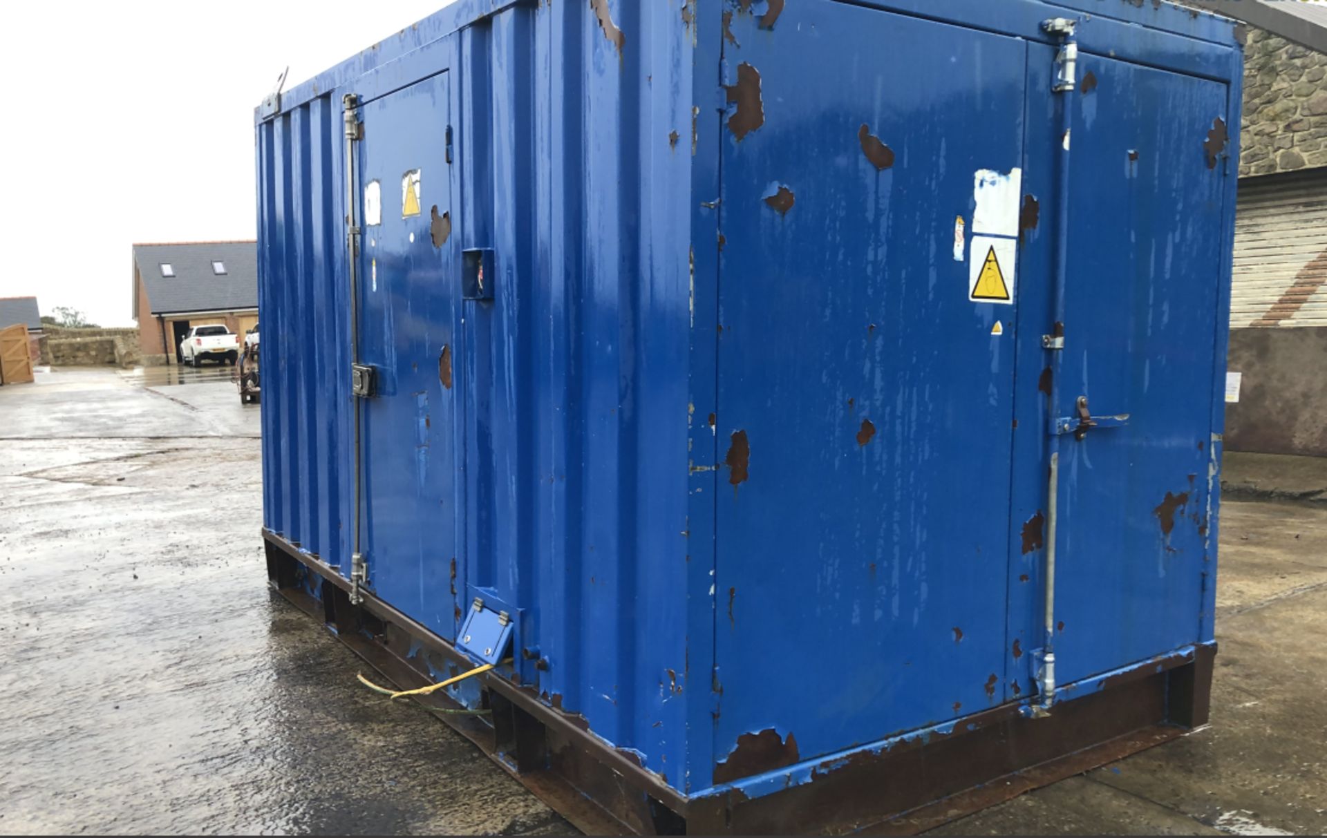 2008 DIESEL FG WILSON 45 KVA SUPER SILENT GENERATOR - Image 10 of 11