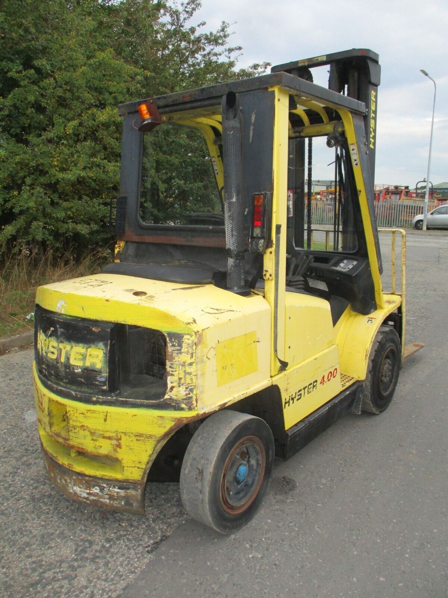 4 TON LIFT HYSTER H4.00XM FORKLIFT - Image 8 of 11