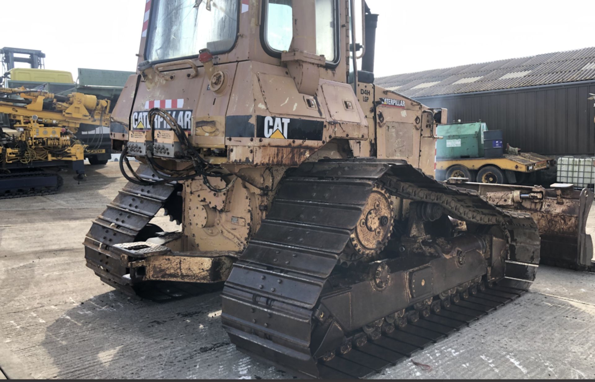 1996 CATERPILLAR DIESEL D4H LGP TRACKED DOZER - Image 10 of 12