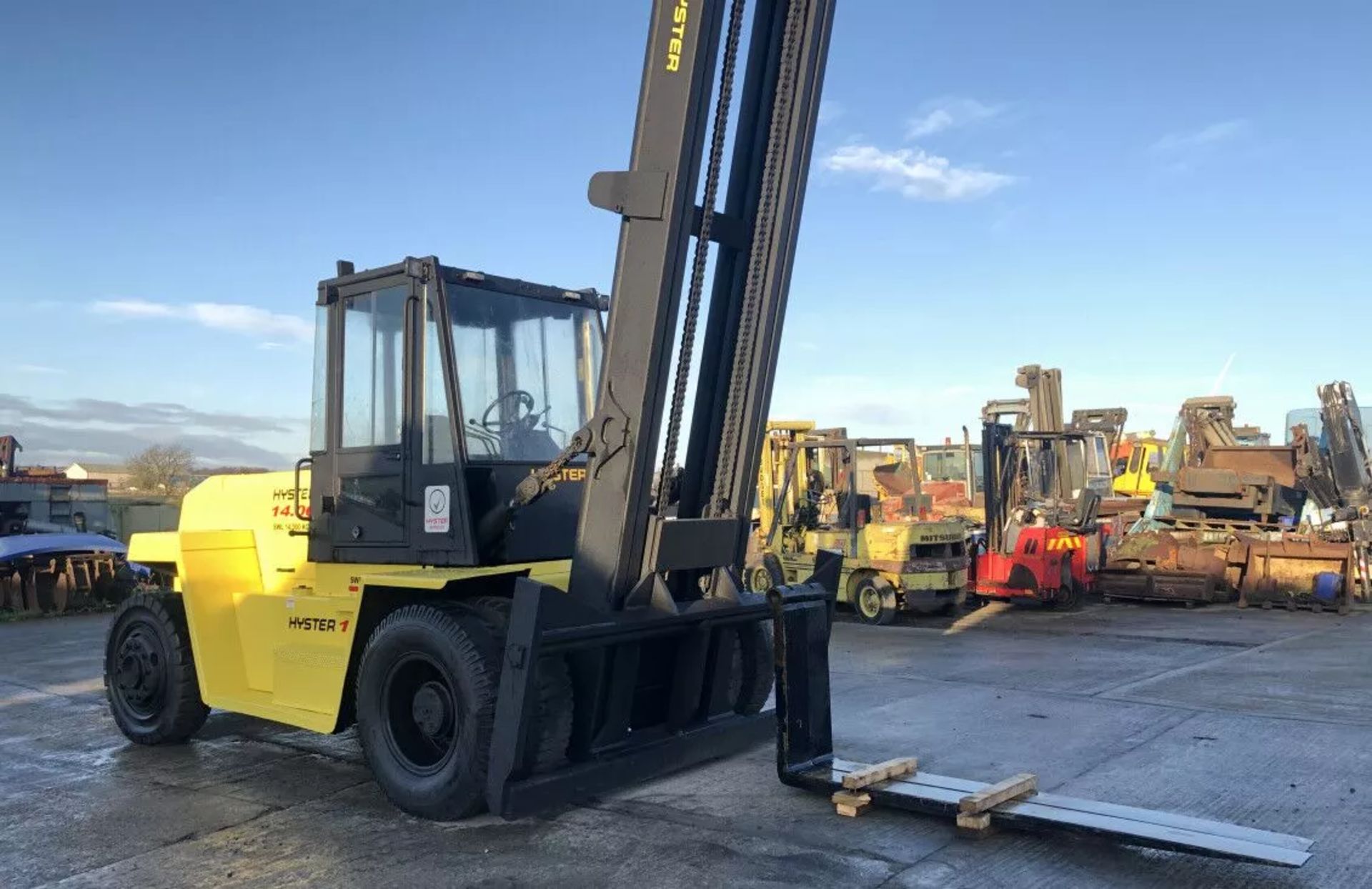 HYSTER H14.00XL DIESEL FORKLIFT - Image 12 of 15