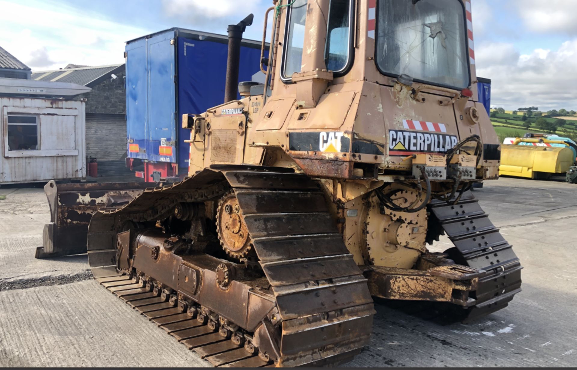 1996 CATERPILLAR DIESEL D4H LGP TRACKED DOZER - Image 4 of 12