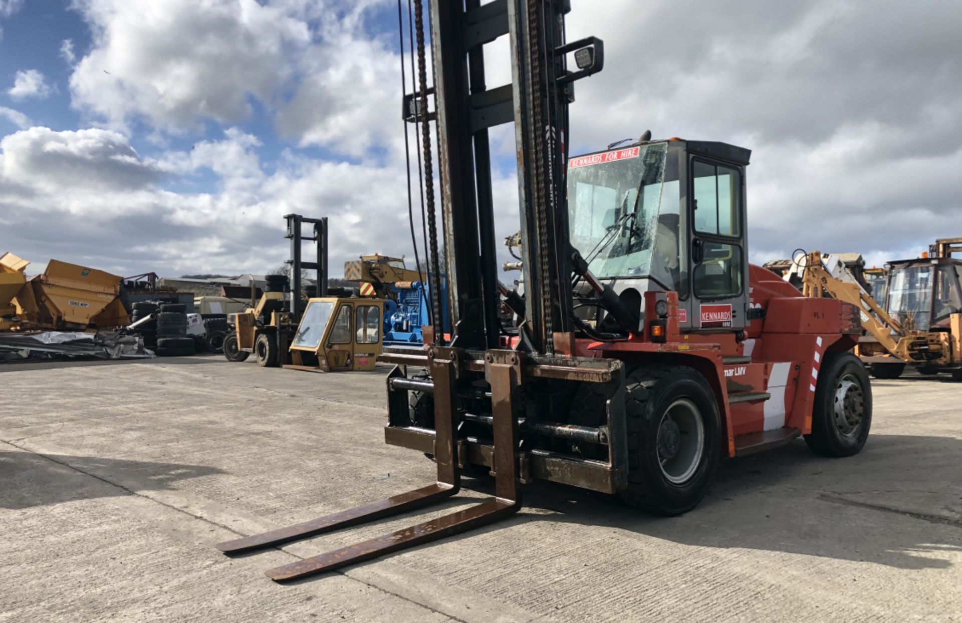 KALMAR DC 10-600 ,10.6 TON DIESEL FORKLIFT - Image 5 of 9