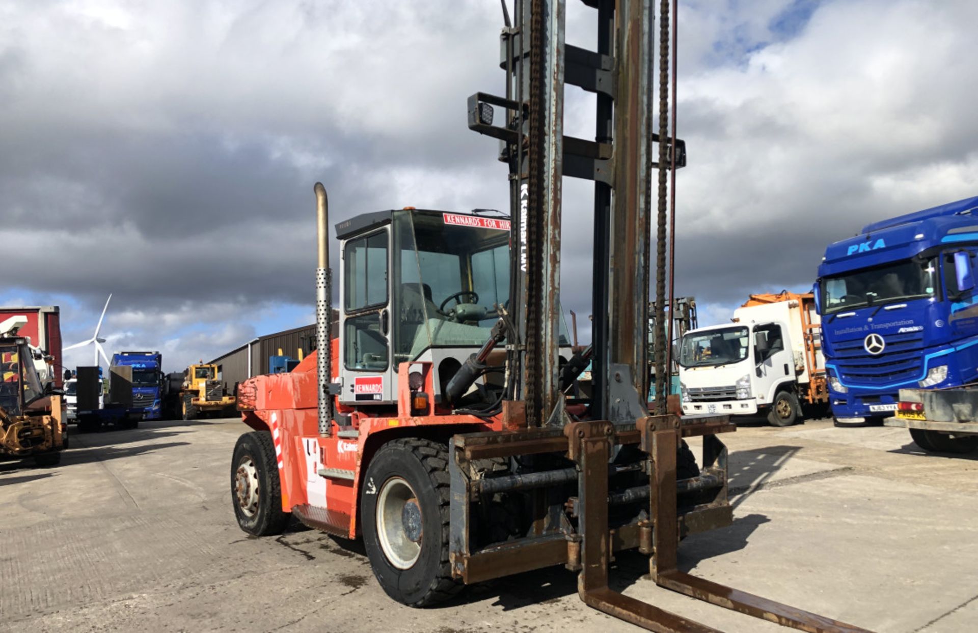 KALMAR DC 10-600 ,10.6 TON DIESEL FORKLIFT - Image 7 of 9