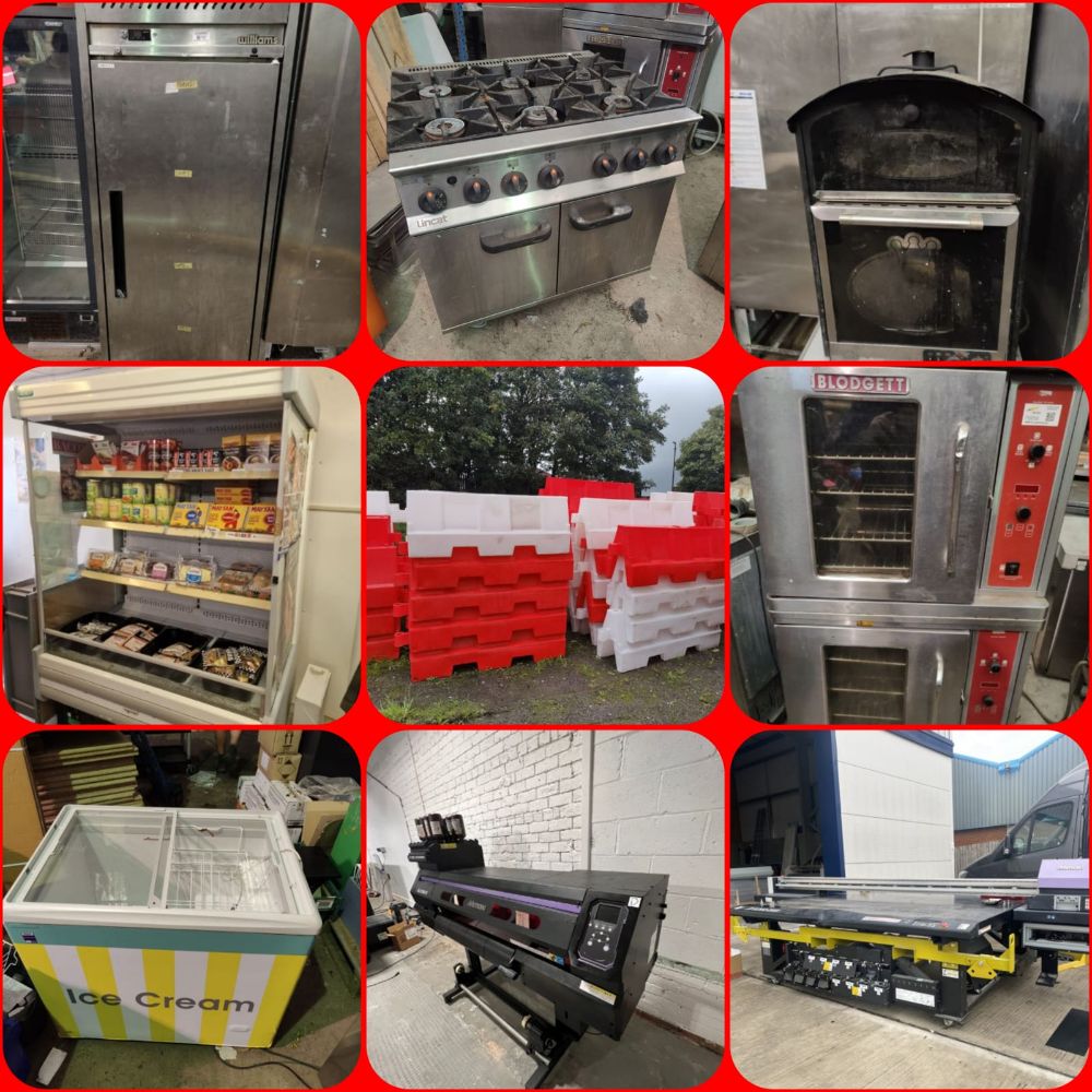 COMMERCIAL FENCING> OVENS> FRIDGES> FREEZERS> MICROWAVES> HOBS > PRINTERS - WAREHOUSE CLOSING DOWN SALE! Ends Monday 9th October 2023 at 7pm