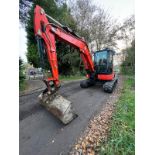 2017 KUBOTA U55-4 5500KG OPERATING CAPACITY (2 BUCKETS )