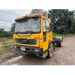 2002 VOLVO FL6 LEFT HAND DRIVE CHASSIS CAB