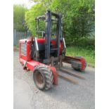 2008 MOFFETT M5 25.3: HEAVY-DUTY FORKLIFT