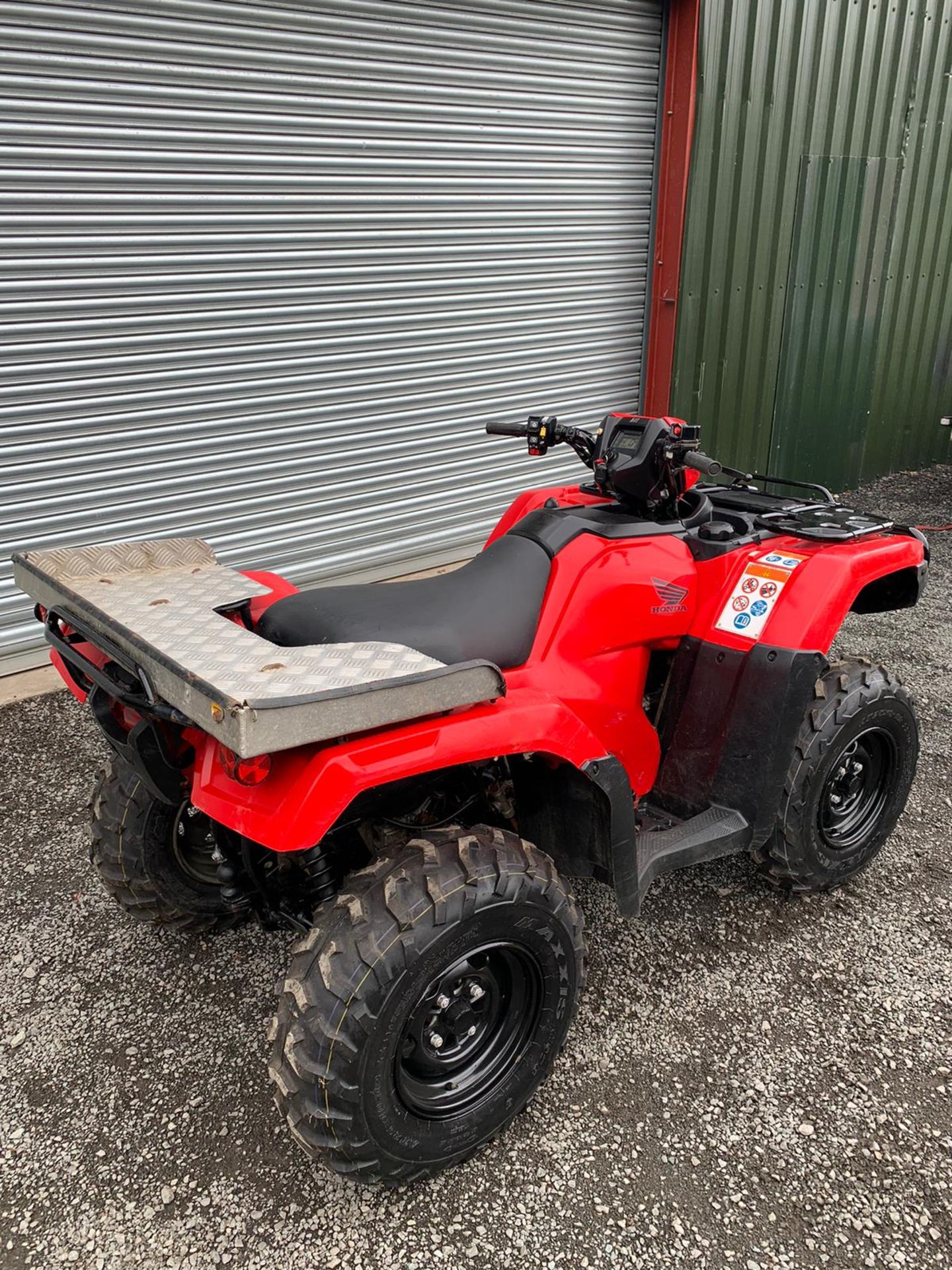 2021 HONDA TRX520 FARM QUAD BIKE ATV - Image 3 of 15