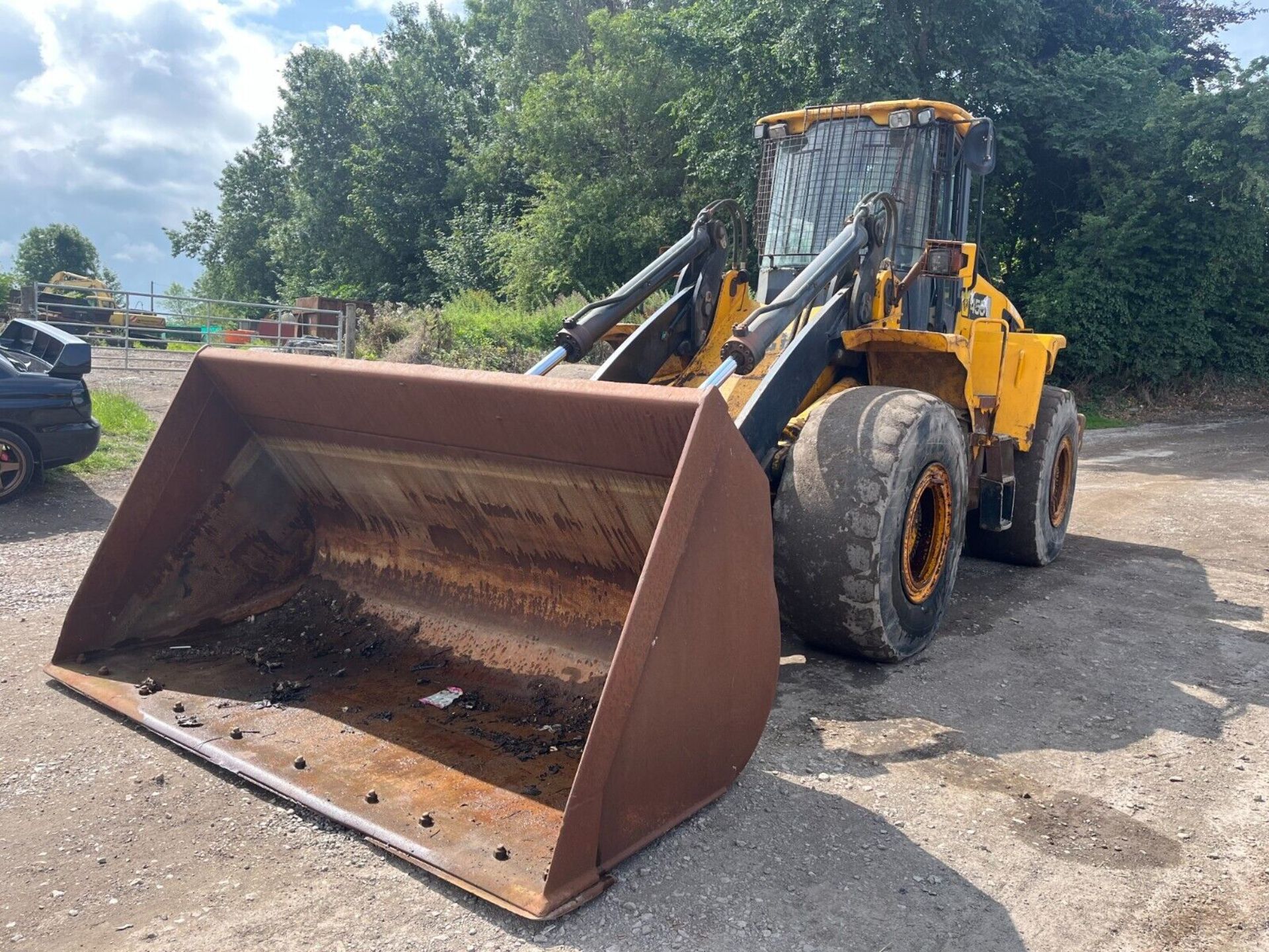 2003 JCB 456 HT LOADING SHOVEL EXCAVATOR DIGGER 20 TON WEIGHT - Image 2 of 6