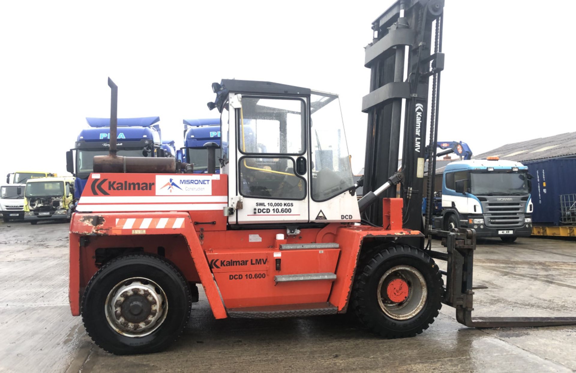 KALMAR DCD 10600 DIESEL FORKLIFT - Image 2 of 8