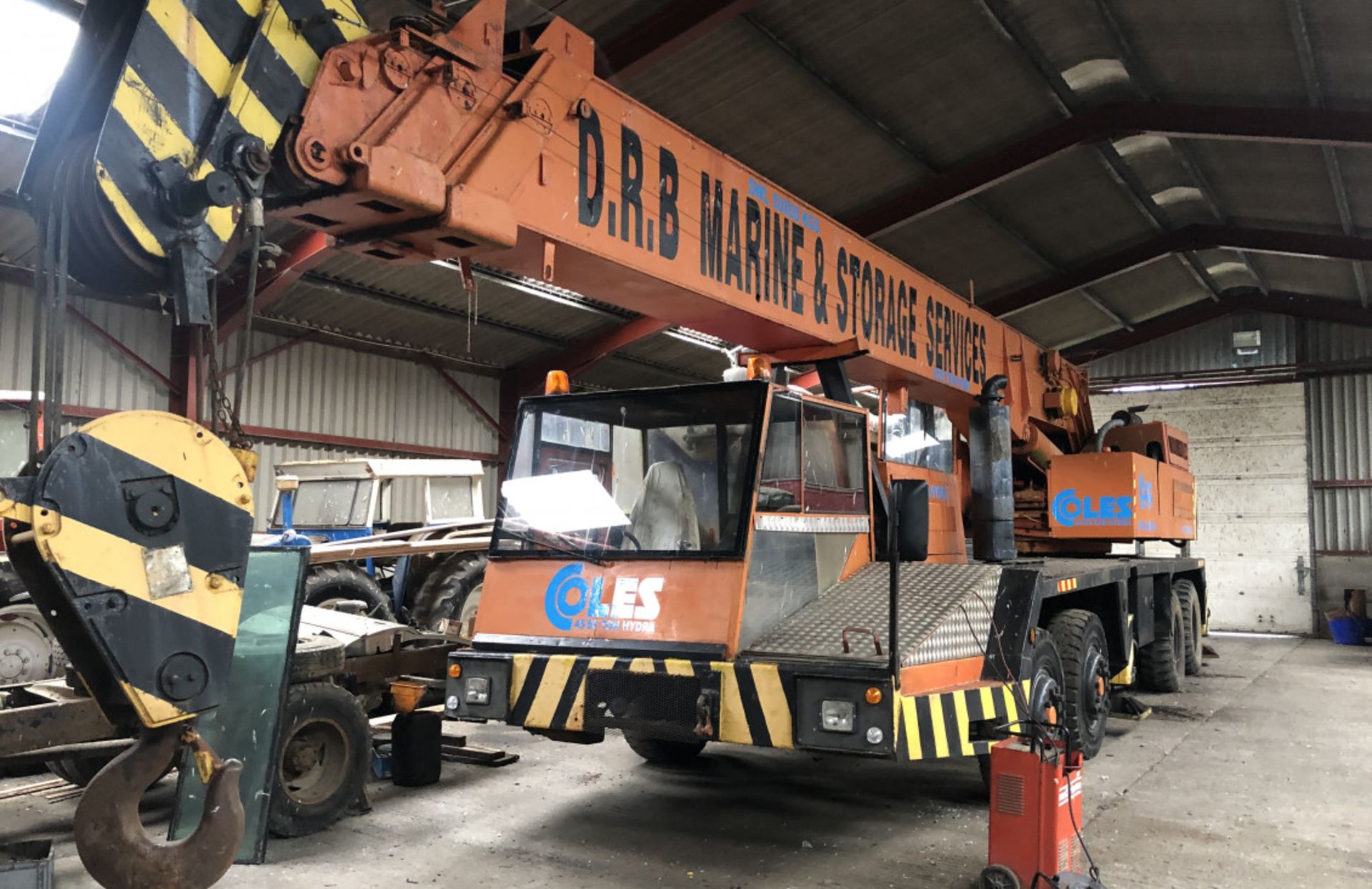 COLES 45/50 MOBILE 8×4 ,50 TON TRUCK CRANE - Image 12 of 24