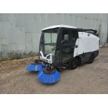 2014 JOHNSTON CX201 PRECINCT ROAD SWEEPER AIR CON