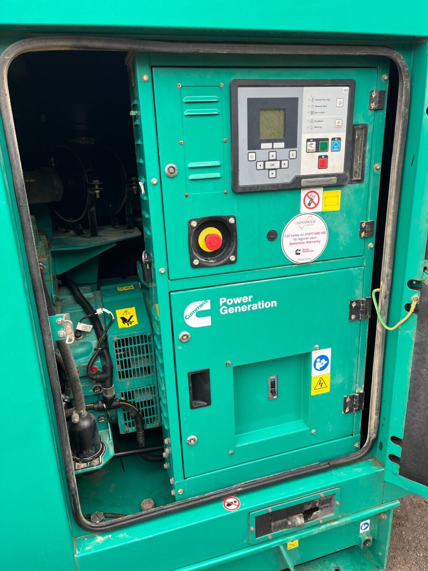 2019 CUMMINS 6 CYLINDER C90D5 GENERATOR 90KVA OUTPUT - Image 11 of 13