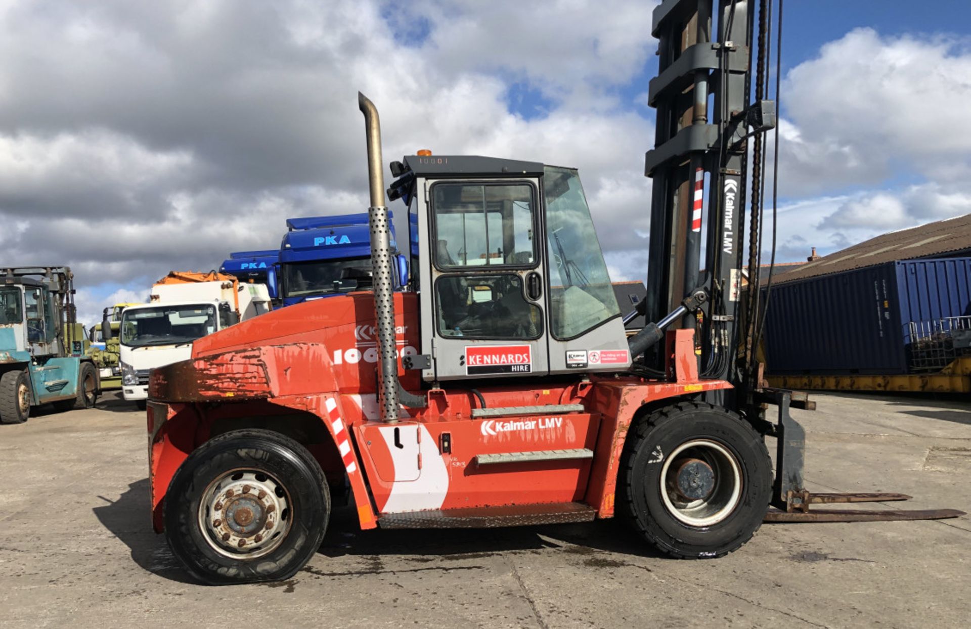 KALMAR DC 10-600 ,10.6 TON DIESEL FORKLIFT - Image 2 of 9