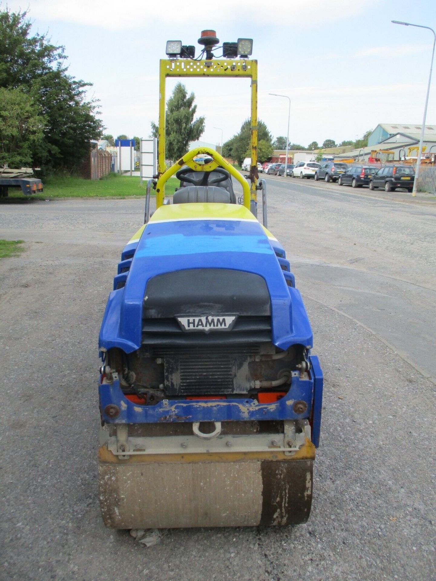 2014 HAMM HD8 VIBRATING ROLLER BOMAG 80 BENFORD TEREX 800 - Image 4 of 10